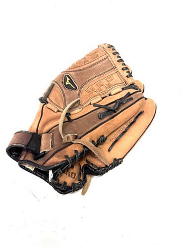Used Mizuno FINCH RH Throw Fastpitch Gloves Brown 12 1/2" 11860-C000294749