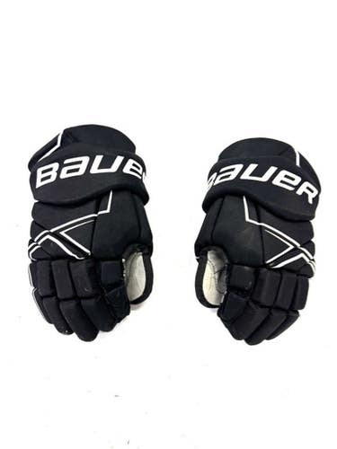 Used Bauer NSX Junior Gloves Black 12" 11860-S000294792