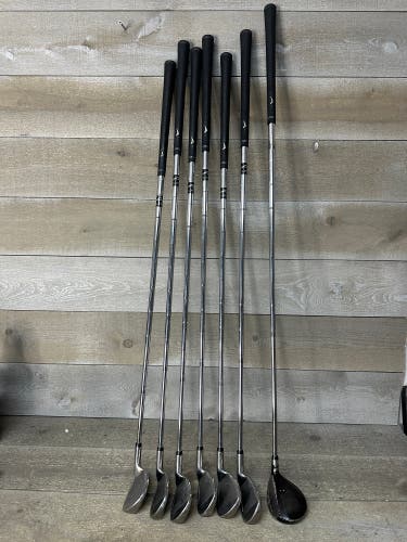 Acuity Turbo Max Golf Iron Set 3H 5-P Left Handed Stainless Steel Iron Set LH