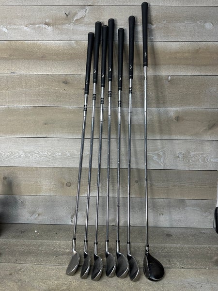Acuity Turbo Max Golf Iron Set 3H 5-P Left Handed Stainless Steel Iron Set LH