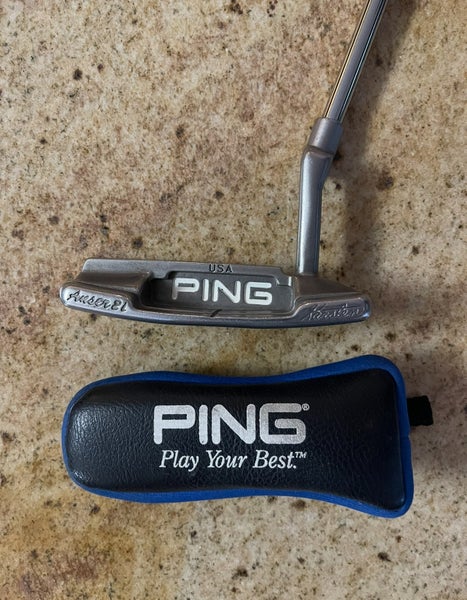 PING KARSTEN ANSER 2i Golf Putter Steel Shaft 35.5" Club LH w cover “IN”