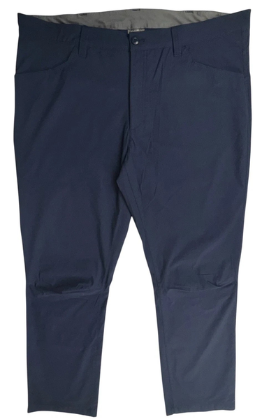 Eddie Bauer Hiking Pants Mens 40x32 Navy Blue Nylon Camping Lightweight Mid Rise