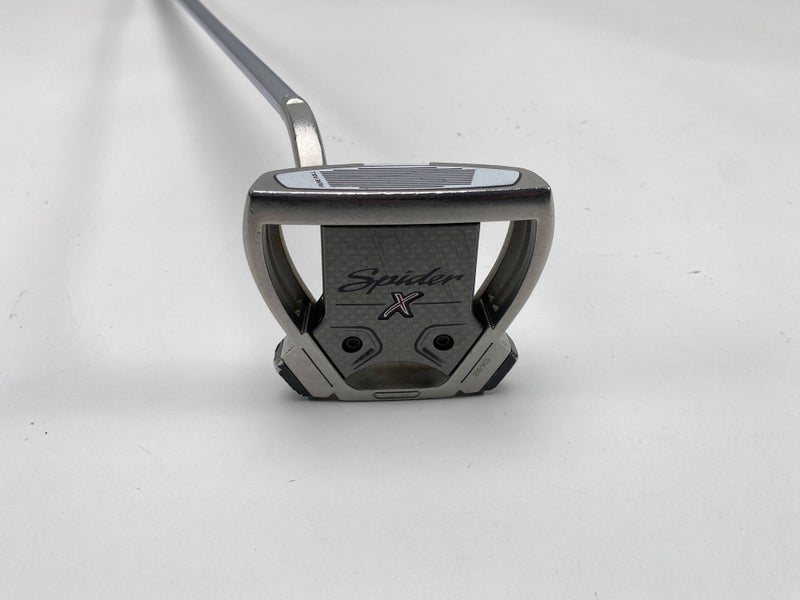 TaylorMade Spider X Hydro Blast Flow Neck 35" SuperStroke Pistol GTR 1.0 LH