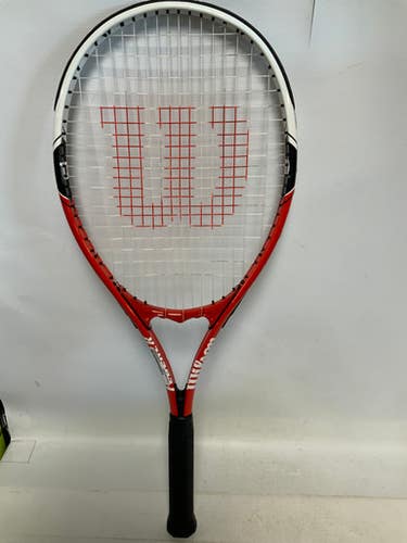 Used Wilson FERERER Adult Tennis Racquet Red 4 3/8" 11823-S000033075