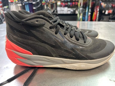 Used Puma Basketball Shoes M Black Senior 12 11868-S000064300