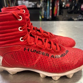Used Under Armour Adult FB Cleats Red Senior 7 11868-S000064289