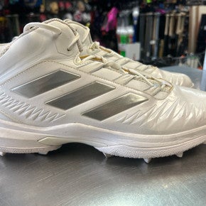 Used Adidas Adult FB Cleats White Senior 12.5 11868-S000064255