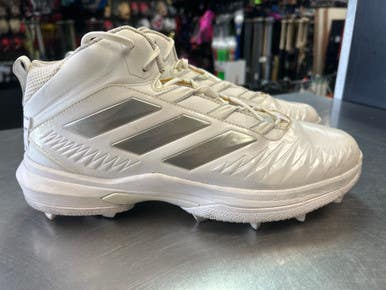 Used Adidas Adult FB Cleats White Senior 12.5 11868-S000064255