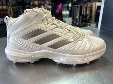 Used Adidas Adult FB Cleats White Senior 12.5 11868-S000064255