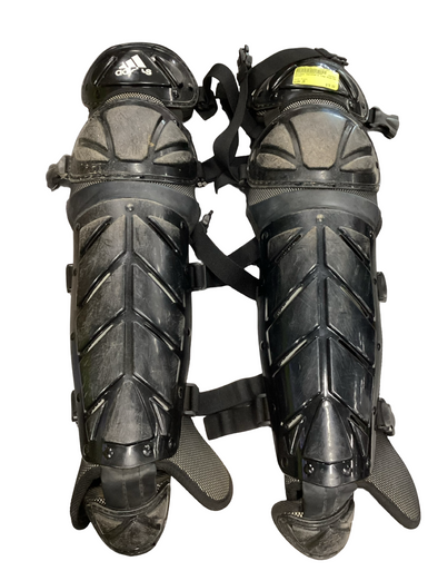 Used Adidas Catchers Leg Guards Black Junior 11613-S000164430