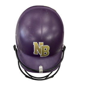Used Schutt SSMC JBJ Batting Helmet w/Mask Purple One Size 11613-S000164641