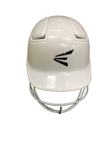 Used Easton ALPHA Batting Helmet w/Mask White MD 11613-S000164582
