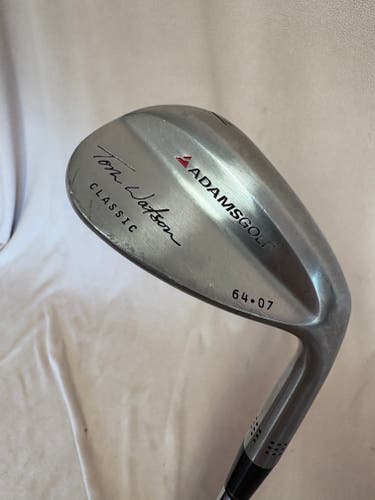 Men's Adams Tom watson Right Handed Wedge Wedge Flex 64 Degree Steel Shaft (Used)