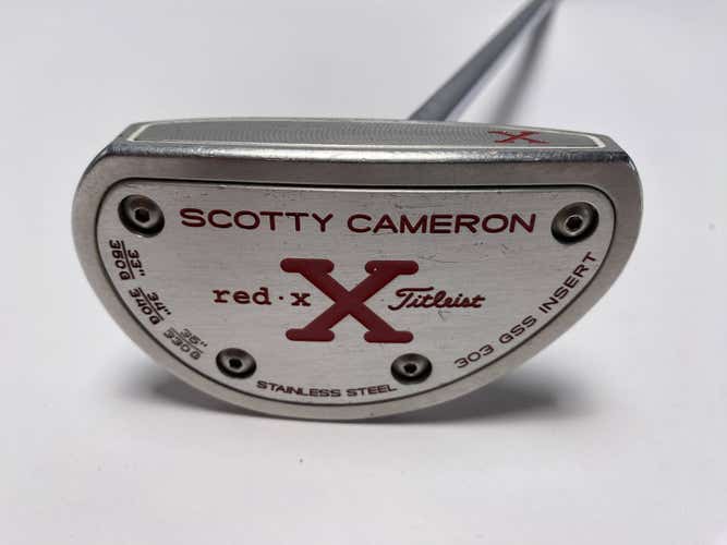 Scotty Cameron Red X Putter CS 35" Mens RH