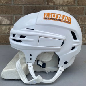 CCM SUPER TACKS X Pro Stock Hockey Helmet White Large 11407