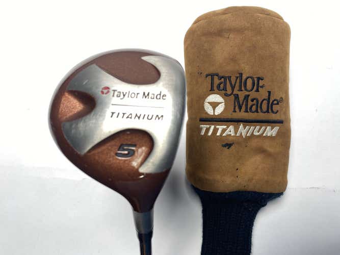 TaylorMade Ti Bubble 5 Fairway Wood 18* Bubble TS-100 Stiff Graphite Mens RH HC