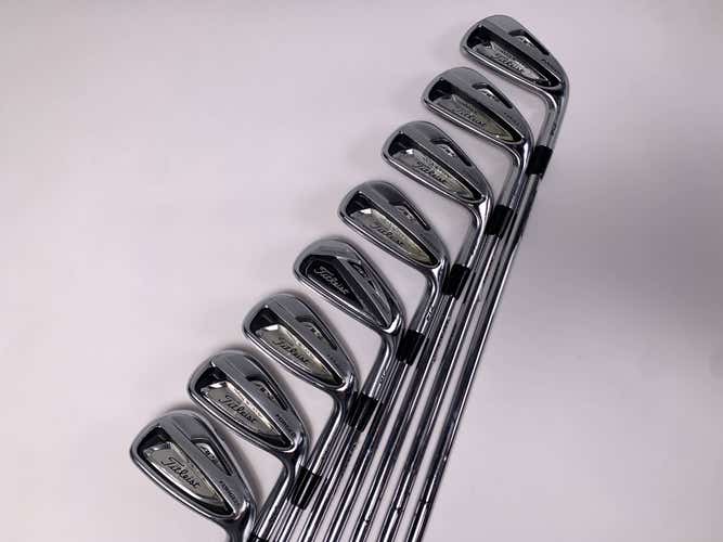 Titleist 714 AP2 Iron Set 3-PW KBS Tour Stiff Steel Mens RH Midsize