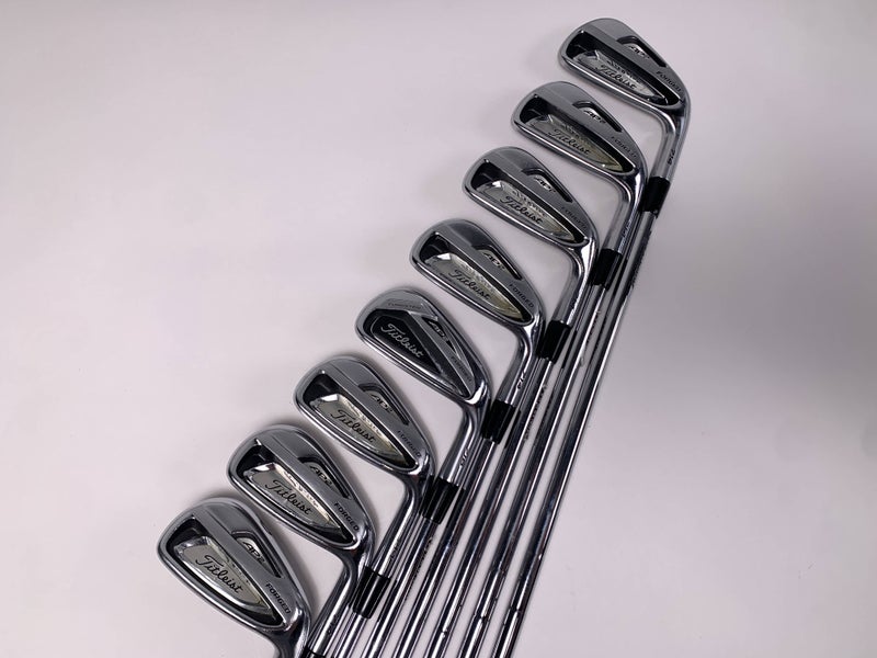 Titleist 714 AP2 Iron Set 3-PW KBS Tour Stiff Steel Mens RH Midsize