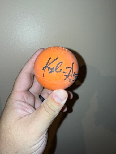 Kyle Harrison Signed Lacrosse Ball