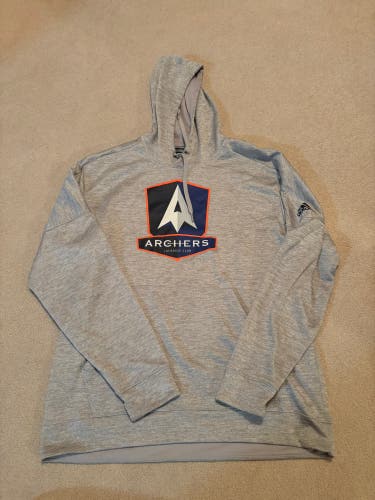 Adidas Utah Archers Lightweight Hooded SweatShirt XL