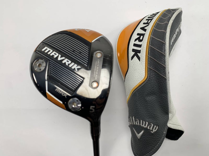 Callaway Mavrik Max 5 Fairway Wood 18* UST Mamiya Helium 5F2 Senior RH HC