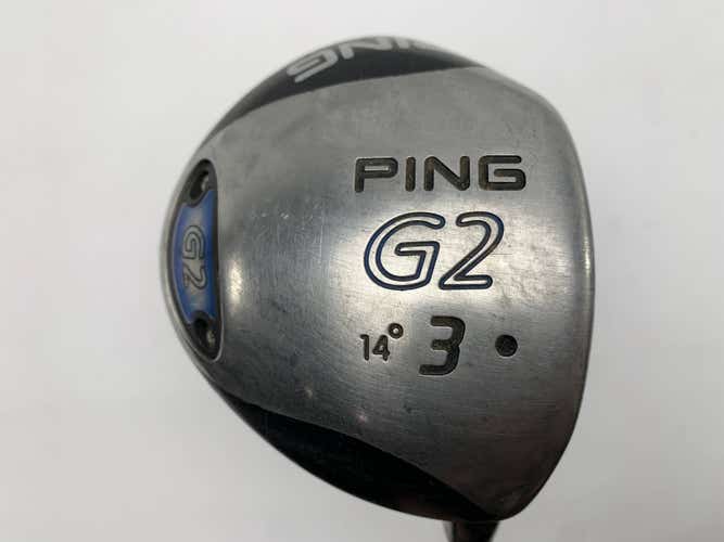 Ping G2 3 Fairway Wood 14* TFC100 Soft Regular Senior RH Midsize Grip