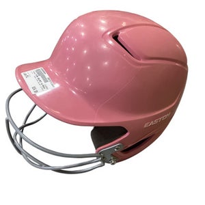 Used Easton PINK HELMET W/MASK Batting Helmet w/Mask Pink M/L 11884-S000049504