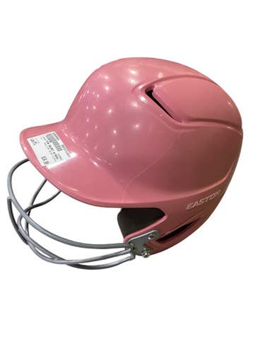 Used Easton PINK HELMET W/MASK Batting Helmet w/Mask Pink M/L 11884-S000049504