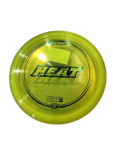 Used Discraft HEAT Disc Golf Driver Yellow 11884-S000049470