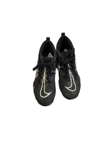 Used Nike DIAMOND BB/SB Cleats Black Junior 02.5 11884-S000049467