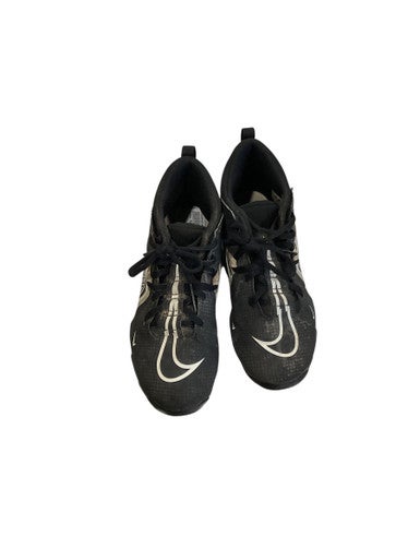Used Nike DIAMOND BB/SB Cleats Black Junior 02.5 11884-S000049467