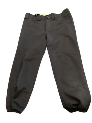 Used Mizuno BLACK SOFTBALL PANTS BB/SB Pant Womens Black MD 11884-S000049449