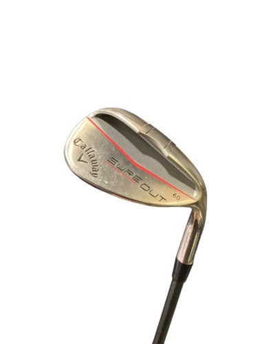 Used Callaway SURE OUT Golf Wedge Mens RH 60 Degree 11884-S000049443