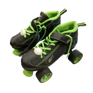 Used Pacer GTX 500 Senior Roller Quad Skates Black Senior 7 11884-S000049439