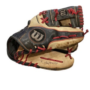 Used Wilson A2000 BB/SB Glove RH Throw Black 11 1/2" 11884-S000049436