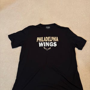 Philadelphia Wings Lacrosse Black T-shirt XL
