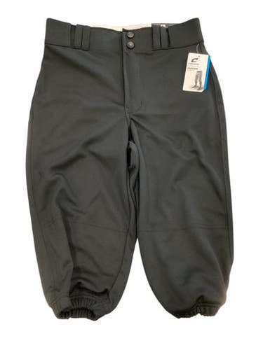 Used Champro BLACK KNICKER BASEBALL PANTS BB/SB Pant Boys Black XL 11884-S000049543
