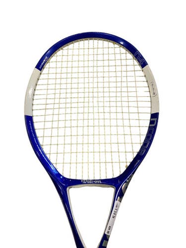Used Wilson NCODE N4 Adult Tennis Racquet Royal Blue 4 3/8" 11884-S000049523