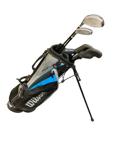 Used Wilson PROFILE JR Jr Package Set RH Black 7 Piece 11884-S000049520