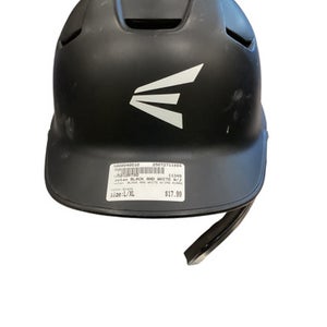 Used Easton BLACK AND WHITE W/JAW GUARD Batting Helmet No Mask Black L/XL 11884-S000049510