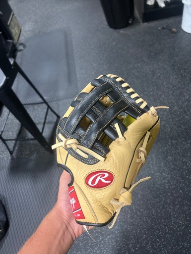 Used Rawlings SELECT SERIES BB/SB Glove RH Throw Tan 12" 11825-S000033701