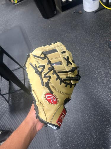 Used Rawlings GG ELITE BB/SB First Base LH Throw Tan 13" 11825-S000033702