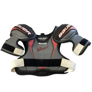 Used Bauer LIL SPORT Junior Shoulder Pads MD 11760-S000079540