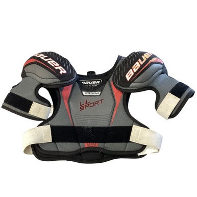 Used Bauer LIL SPORT Junior Shoulder Pads MD 11760-S000079540