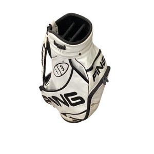 Used Ping I3 CART BAG Mens Cart Bag White 11760-S000079531