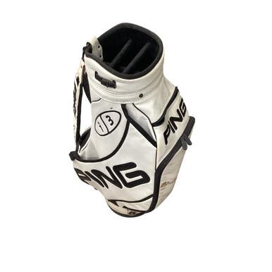 Used Ping I3 CART BAG Mens Cart Bag White 11760-S000079531