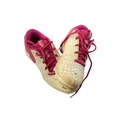 Used Under Armour BB/SB CLEATS BB/SB Cleats Pink Junior 02.5 11760-S000079525