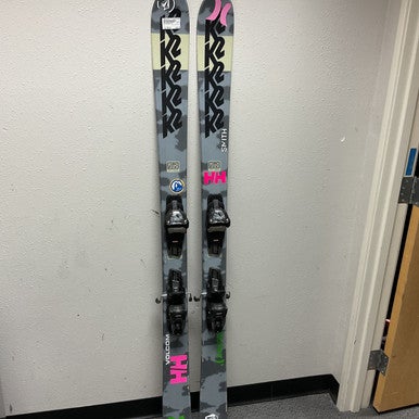 Used K2 RECKONER 92 Mens DH Ski/Binding Grey 169 cm 11855-S000188511