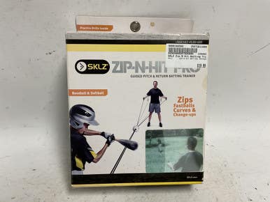 Used SKLZ ZIP N HIT BATTING TRAINER BB/SB Training Aid 11855-S000188502