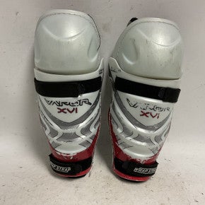 Used Bauer VAPOR XVI Junior Shin Guards White 10" 11855-S000188504